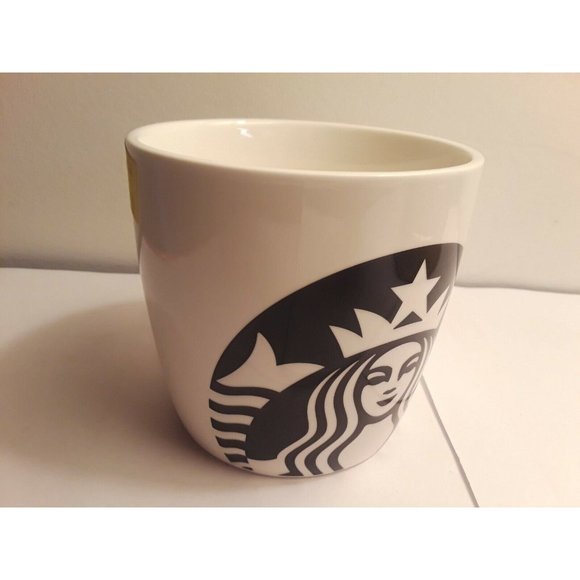 Starbucks Black/White Mermaid Ceramic Coffee Mug/Cup, 14 oz, New - Picture 2 of 3